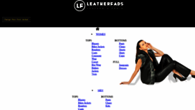 What Leatherfads.com website looked like in 2020 (4 years ago)