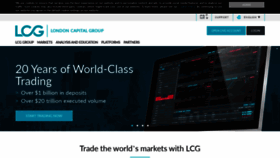 What Londoncapitalgroup.com website looked like in 2020 (4 years ago)