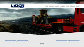 What Lidertrailer.com website looked like in 2020 (4 years ago)