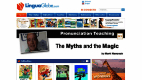 What Linguaglobe.com website looked like in 2020 (4 years ago)