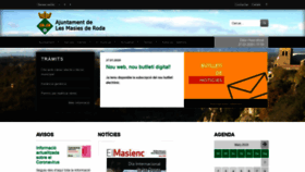 What Lesmasiesderoda.cat website looked like in 2020 (4 years ago)