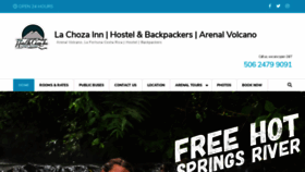 What Lachozainnhostel.com website looked like in 2020 (4 years ago)