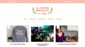 What Lecoconmagique.fr website looked like in 2020 (4 years ago)