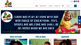 What Letslearnkidz.co.za website looked like in 2020 (4 years ago)