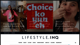 What Lifestyle.inquirer.net website looked like in 2020 (4 years ago)