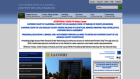 What Lacourt.org website looked like in 2020 (4 years ago)
