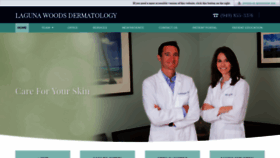 What Lagunawoodsderm.com website looked like in 2020 (4 years ago)