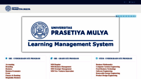 What Lms.prasetiyamulya.ac.id website looked like in 2020 (4 years ago)