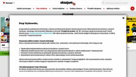 What Lidl.okazjum.pl website looked like in 2020 (4 years ago)