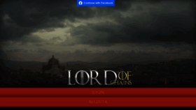 What Lordofchains.com website looked like in 2020 (4 years ago)
