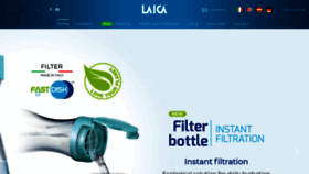 What Laica.com website looked like in 2020 (4 years ago)