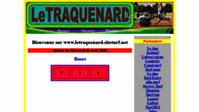 What Letraquenard.siteturf.net website looked like in 2020 (4 years ago)