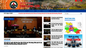 What Langson.gov.vn website looked like in 2020 (4 years ago)