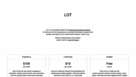 What Lot2046.com website looked like in 2020 (4 years ago)