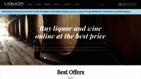 What Liquorliquidators.com website looked like in 2020 (4 years ago)