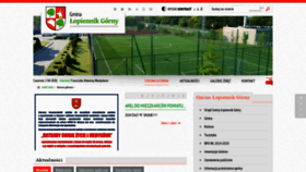 What Lopiennikgorny.pl website looked like in 2020 (4 years ago)