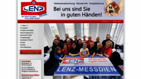 What Lenz-messdienst.de website looked like in 2020 (4 years ago)