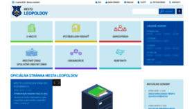 What Leopoldov.sk website looked like in 2020 (4 years ago)