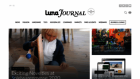 What Lunajournal.biz website looked like in 2020 (4 years ago)