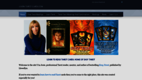 What Learn-tarot-cards.com website looked like in 2020 (4 years ago)