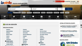 What Locanto.com.mx website looked like in 2020 (4 years ago)