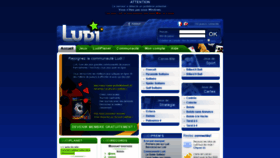 What Ludi.com website looked like in 2020 (4 years ago)