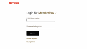 What Login.raiffeisen.ch website looked like in 2020 (4 years ago)