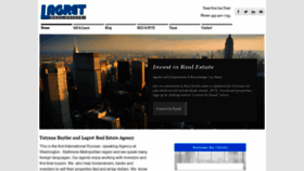 What Lagretrealestate.com website looked like in 2020 (4 years ago)