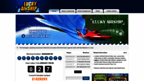 What Luckyairship.com website looked like in 2020 (4 years ago)