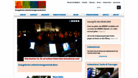 What Lutherkirche-bonn.de website looked like in 2020 (4 years ago)
