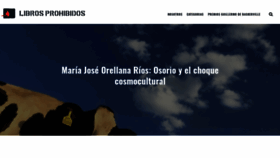 What Libros-prohibidos.com website looked like in 2020 (4 years ago)