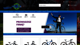 What Likebike.pl website looked like in 2020 (4 years ago)