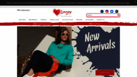 What Luvvey.com website looked like in 2020 (4 years ago)
