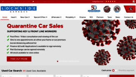 What Lochsidegarages.com website looked like in 2020 (6 years ago)