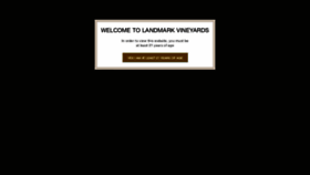 What Landmarkwine.com website looked like in 2020 (4 years ago)