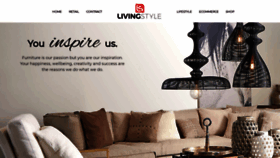 What Livingstyle.com website looked like in 2020 (4 years ago)