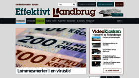 What Landbrugnet.dk website looked like in 2020 (4 years ago)