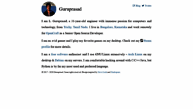 What Lguruprasad.in website looked like in 2020 (5 years ago)