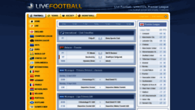 What Livefootball.com website looked like in 2020 (4 years ago)
