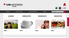 What Loh-apotheke.de website looked like in 2020 (4 years ago)