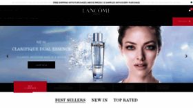 What Lancome.com.my website looked like in 2020 (5 years ago)
