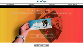 What Lovecoups.com website looked like in 2020 (4 years ago)