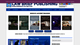 What Lawbriefpublishing.com website looked like in 2020 (4 years ago)