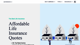 What Lifeinsuranceblog.net website looked like in 2020 (4 years ago)