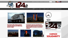 What L24.lt website looked like in 2020 (4 years ago)