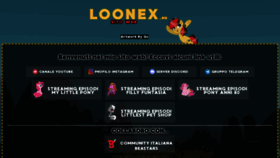 What Loonex.eu website looked like in 2020 (4 years ago)
