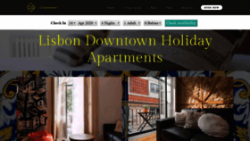 What Ldapartments.pt website looked like in 2020 (4 years ago)