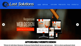 What Lastsolutions.com.au website looked like in 2020 (4 years ago)