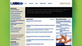 What Legalaidreform.org website looked like in 2020 (4 years ago)