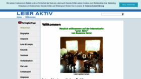What Leier-aktiv.de website looked like in 2020 (4 years ago)